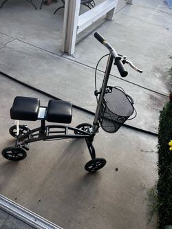 Knee Scooter Walker with Basket