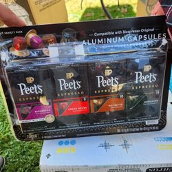 Peet's Espresso Aliminum Capsules