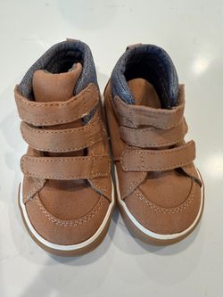 Old Navy Brown Canvas Boots, size 6