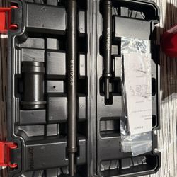 Truck Anchor Pin Bushing Kit, Pneumatic Bushing Driver Set for Truck & Trailer 1-3/8 Anchor Pin Bushings Removal Installation, No Hub Removal Brake To