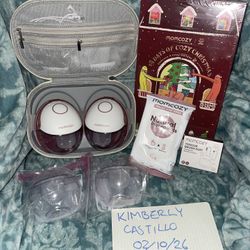 Momcozy M6 Wearable Breast Pump Bundle – Under Warranty