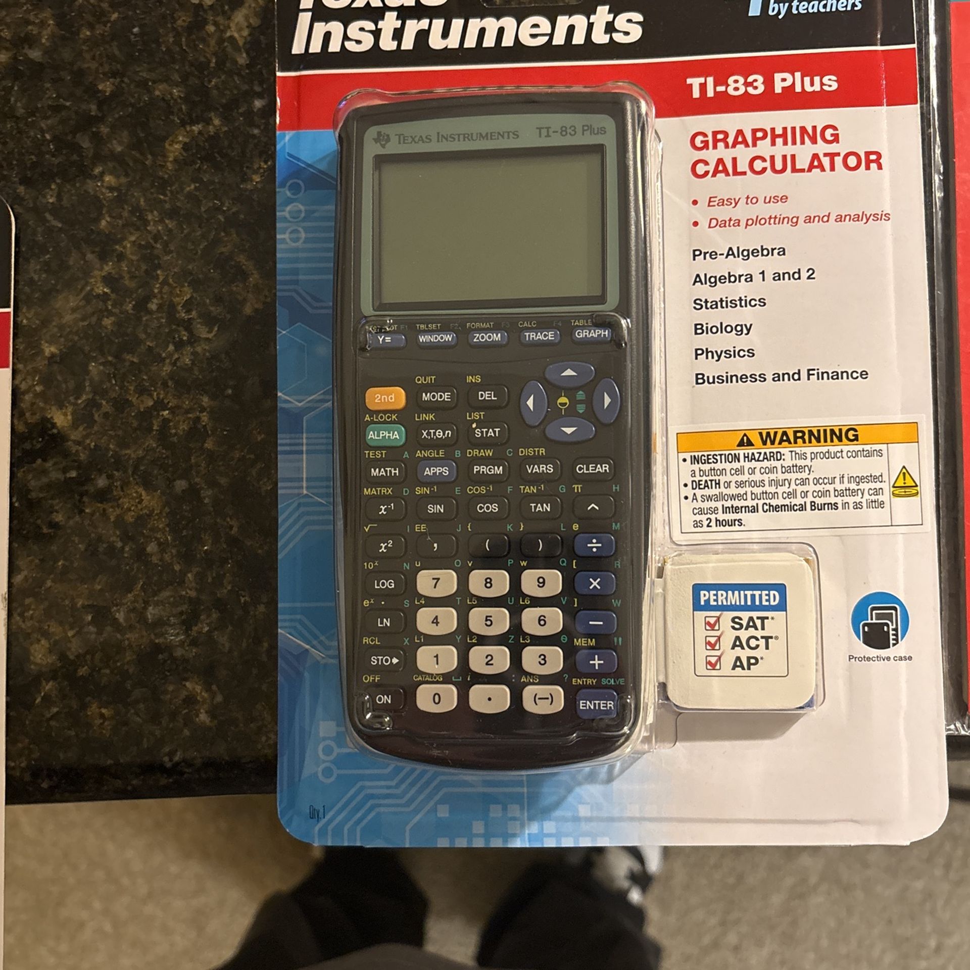 Texas Instruments Graphing Calculator 