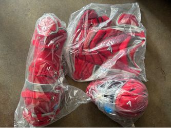 Easton catchers gear small and medium available