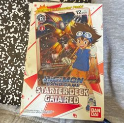 Digimon Card Game Starter Deck Gaia Red