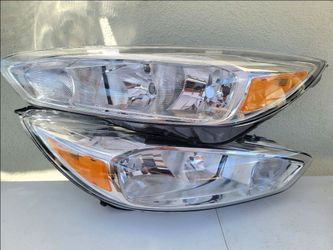 15-18 Ford Focus Headlights Luces Calaveras Micas Faros Faroles Headlamps Focos