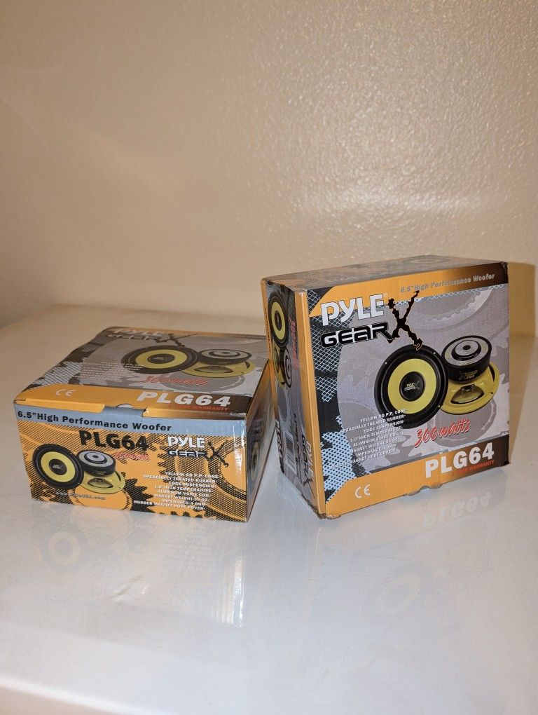 Pyle Gear X 6.5" 300watts Woofers