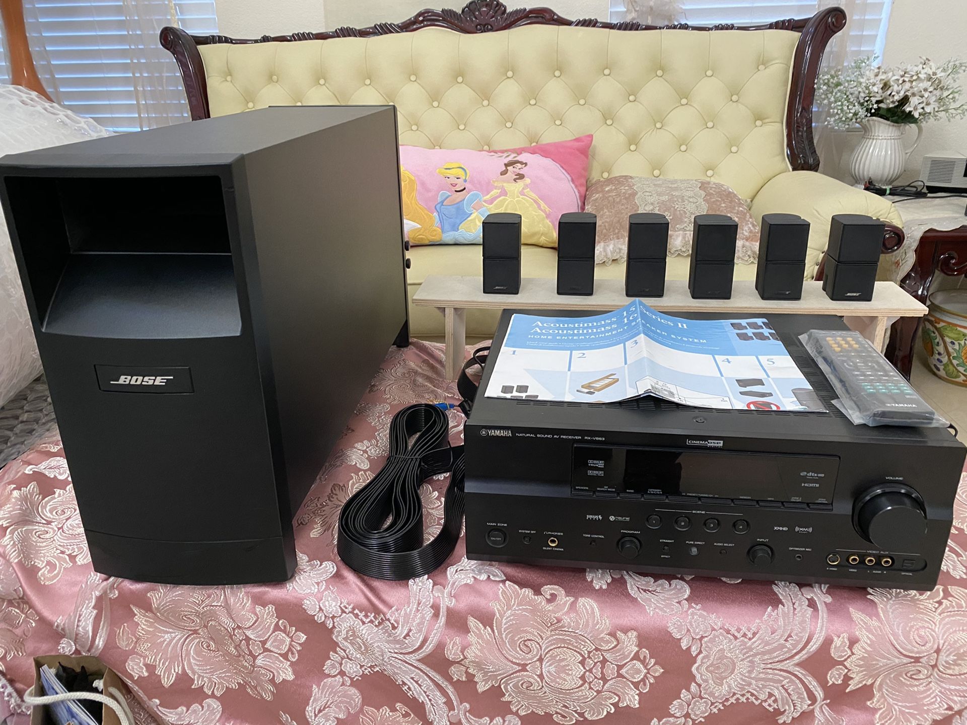 Bose Acoustimass 16 Series II 6.1Channel Home Theater Surround Sound