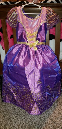 Rapunzel princess dress size 4-6x