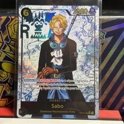 Sabo - One Piece Carrying on His Will OP13-120 SEC Parallel Alt Art ENGLISH