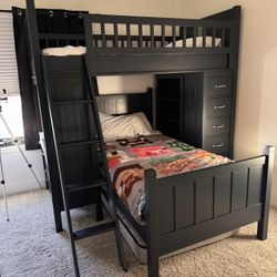 Camp Twin Loft System & Lower Bed Set