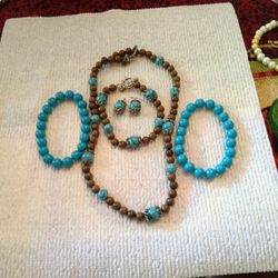 18 inch Necklace & 8 inch Bracelets