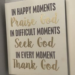 Wall Sign / Wall Art 
