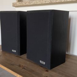 Vintage Bose Inter-Audio 2000 Bookshelf Speakers
