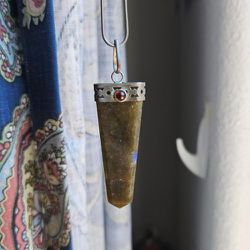 Labradorite "Scorcer's Stone" Necklace