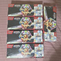 Pokemon: Prismatic Evolutions Booster Bundle + Surprise Box Bundle (90 each)