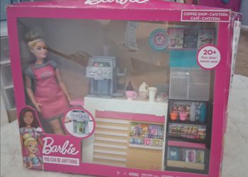 Barbie Coffee Shop Playset with Doll