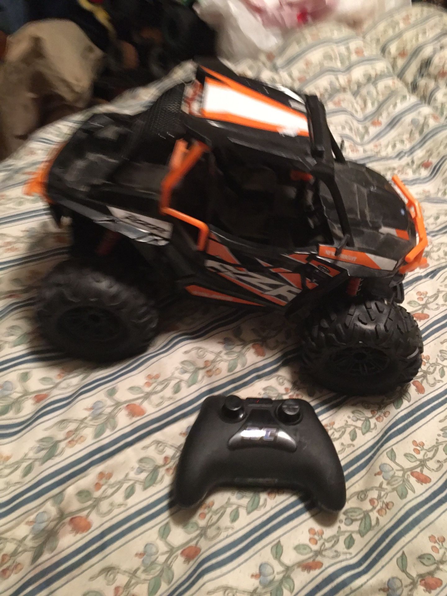 Orange/white Side By Side R/c