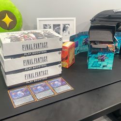 3x Sealed Final Fantasy Magic The Gathering Play Booster Boxes