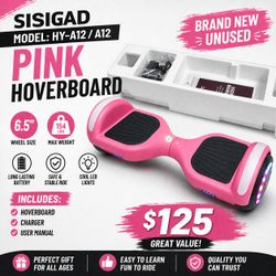 🛴 SISIGAD Pink Hoverboard (Model HY-A12 / A12)