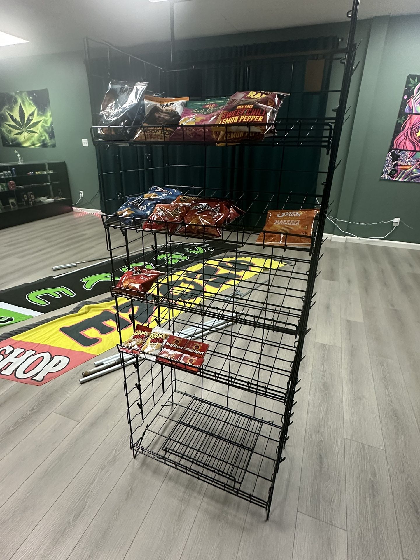 Snack Rack Display Stand