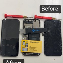 Apple Iphone , Samsung LcD Quick FIX,  Repair Available 