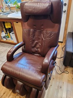 Leather Human Touch Massage Chair