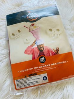 New! Hyde and EEK! Light Up Milkshake Headpiece *OSFM