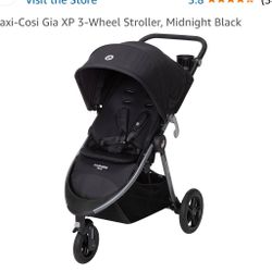 Maxi-Cosi Gia XP 3-Wheel Stroller, Midnight Black