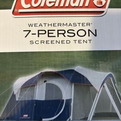 Coleman Weathermaster 7-Person Screened Camping Tent