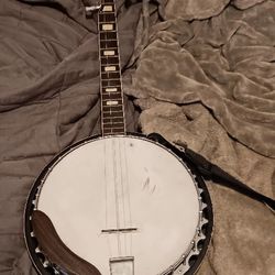 Hondo 5 String Banjo 