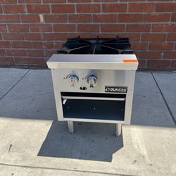 Dukers Commercial Stock Pot Range  Nat gas or Propane