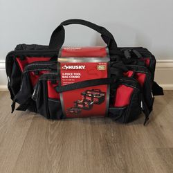 Husky
18 in., 15 in. and 12 in. Tool Bag Combo