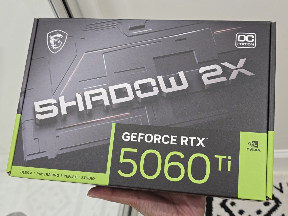 🔰 MSI GeForce RTX 5060 Ti – Brand New / Sealed – 16GB GDDR7 🔰