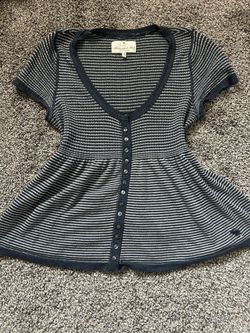Y2k Abercrombie and fitch babydoll top