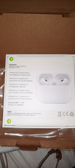 2nd Generation Apple Airpods Pro With MagSafe Charging Case 