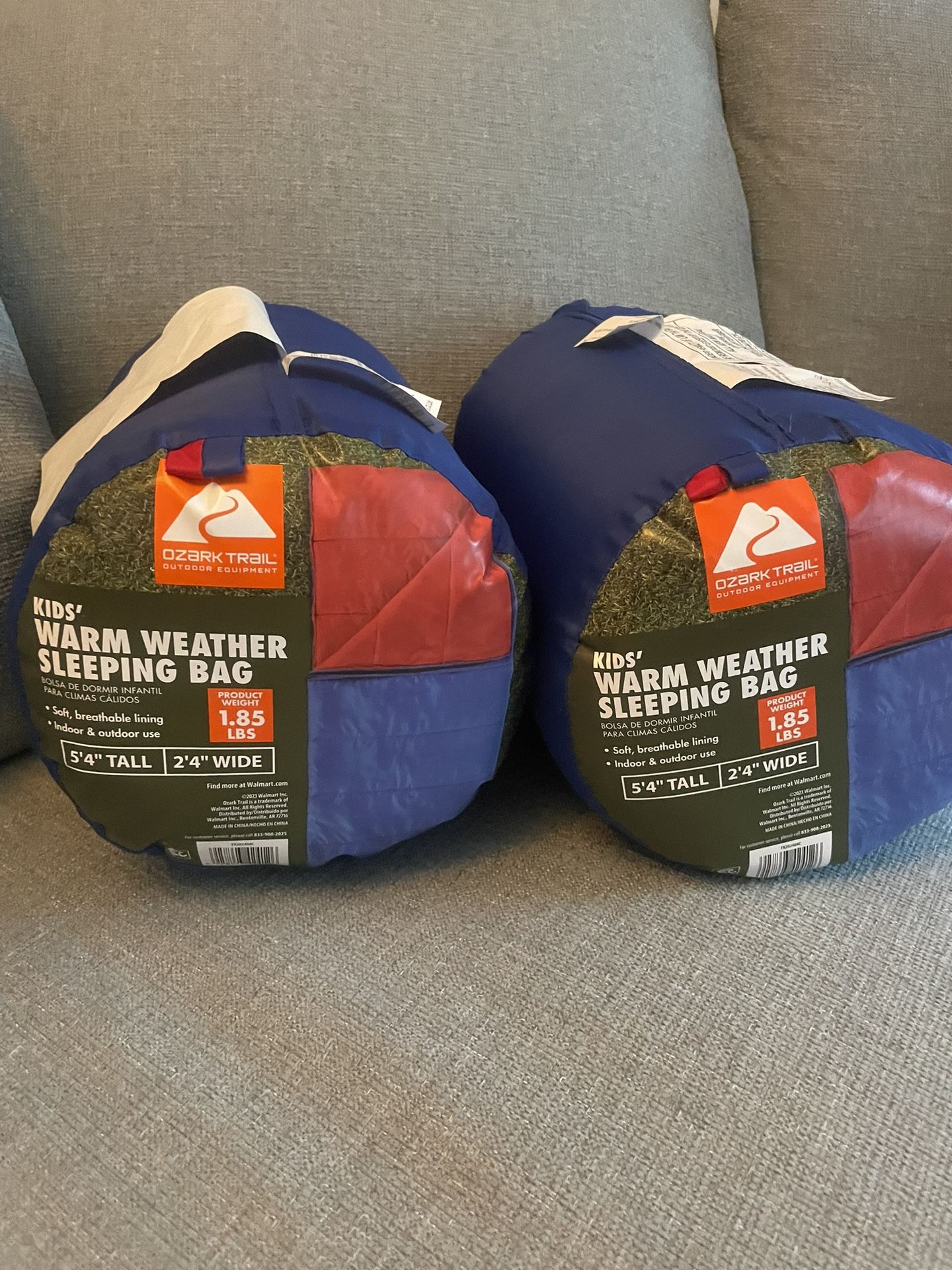Kids warm weather sleeping bag