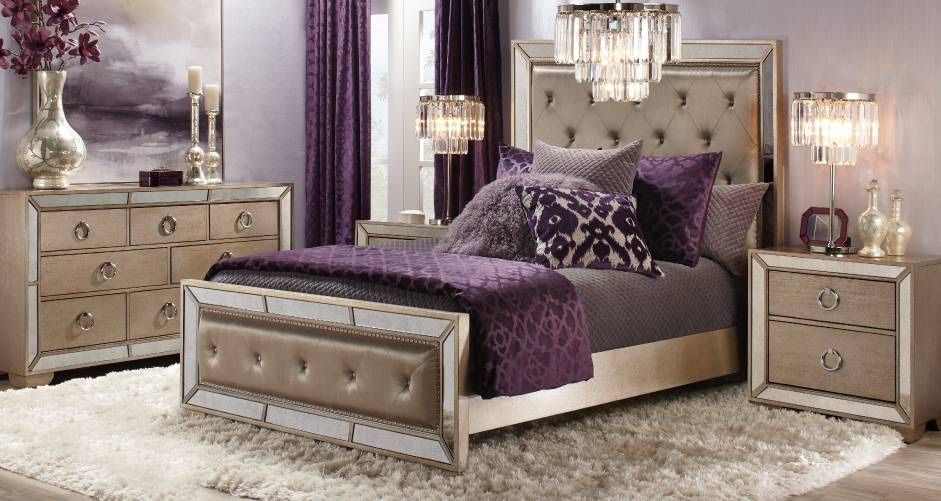 Brand new Z Gallerie AVA King Bed Set 2 Nightstand+Dresser Retail 4K