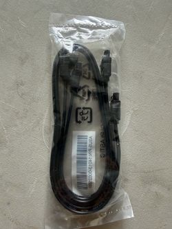 2-Pack SSD III SATA or Harddrive Cables (NEW)