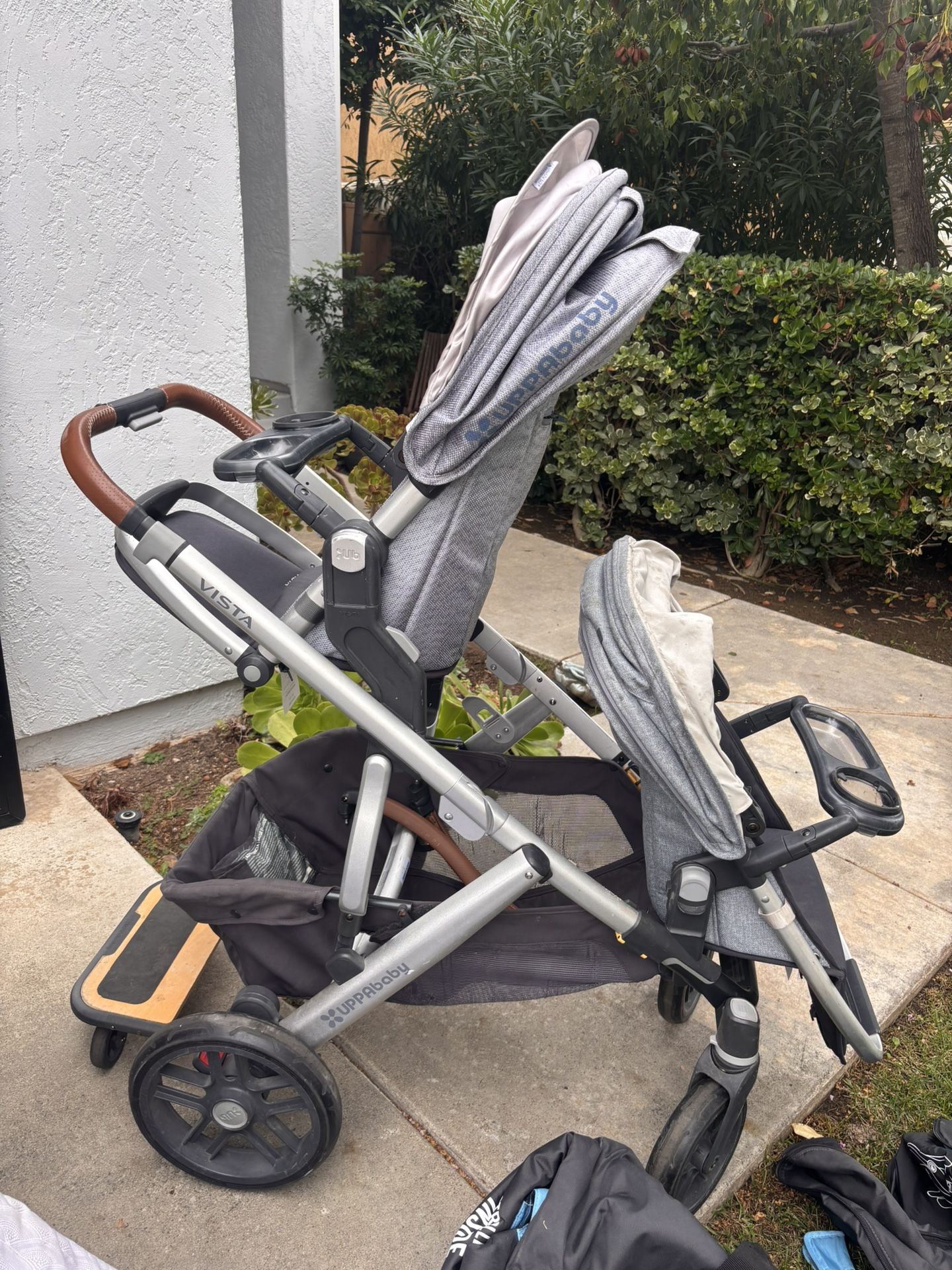 Uppa Baby Vista Double Stroller With Scooter
