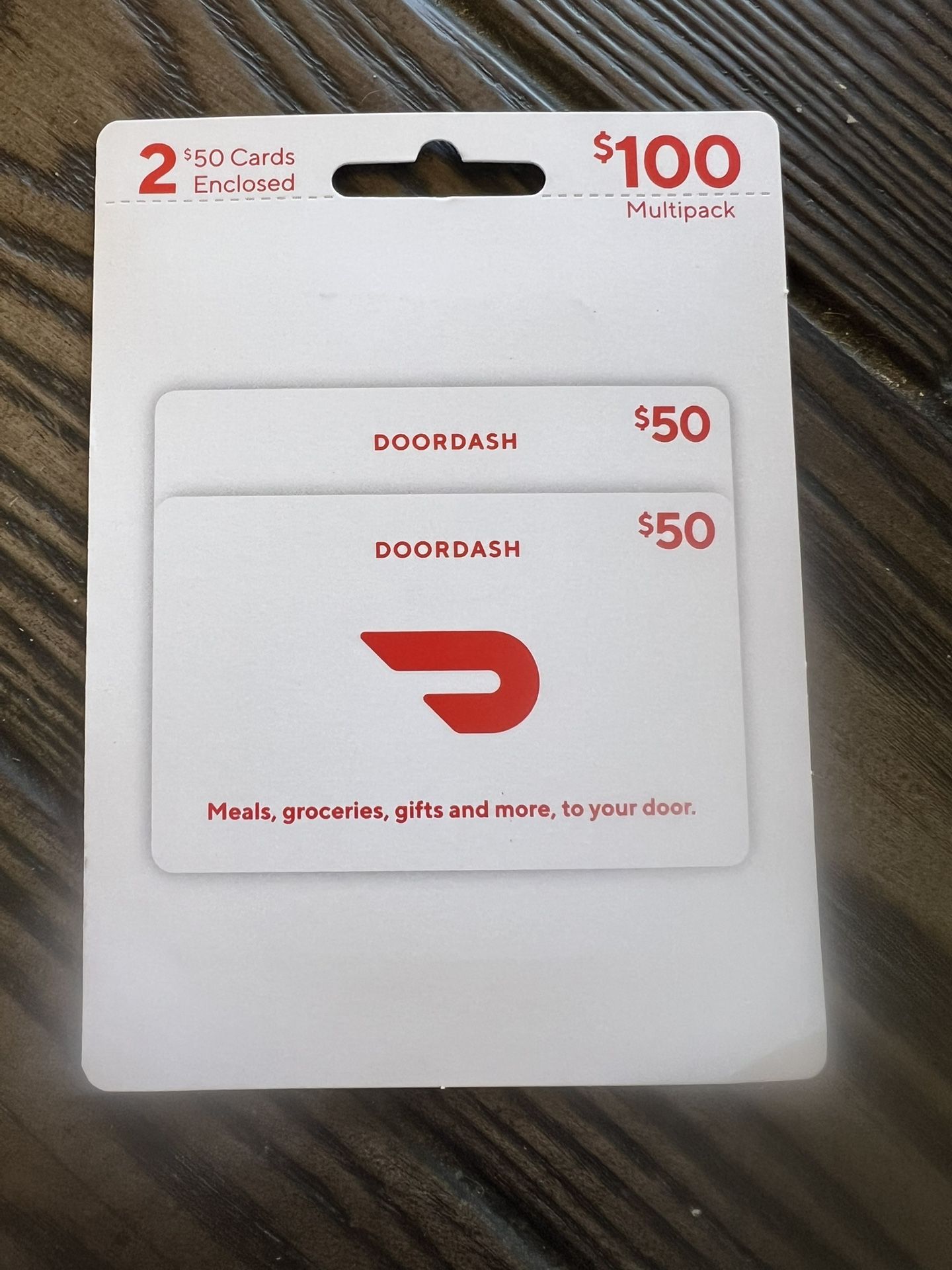 2 Door Dash $100 value