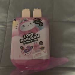 I Dig Monsters Popsicle Giant Plush Inside  NEW Sold out on Amazon 