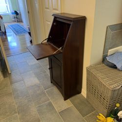 Wood Secretary Desk – Drop Front