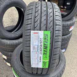 225-45-17 Delinte DH2 94W Brand New 4 Tires Free Mount Balance installed 225/45R17 llantas