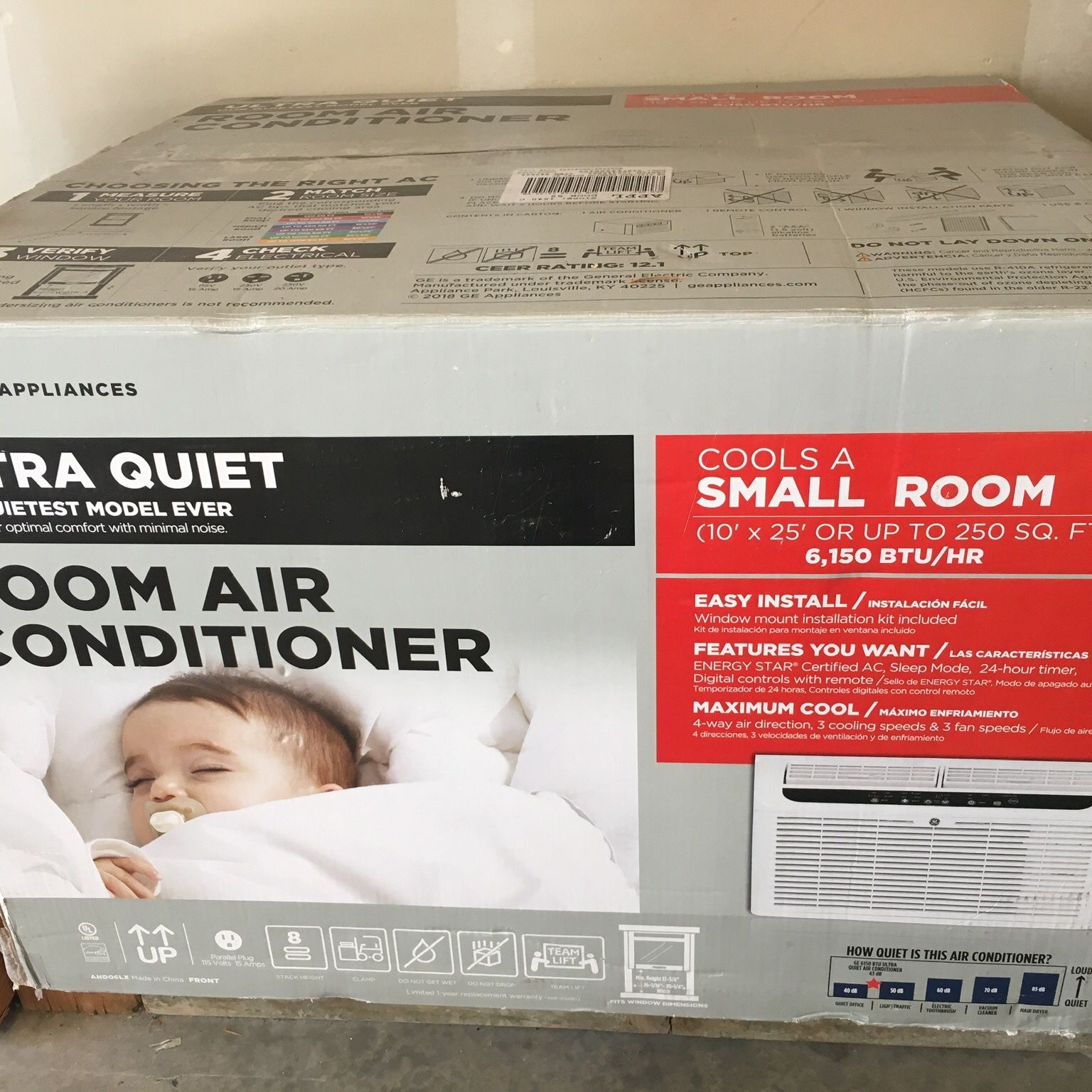 G.E. WINDOW A/C