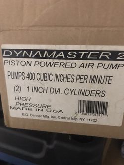Dynamaster air pump
