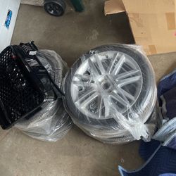 Audi S4 all Weather Wheels 4 of them Plus a Spare Rim