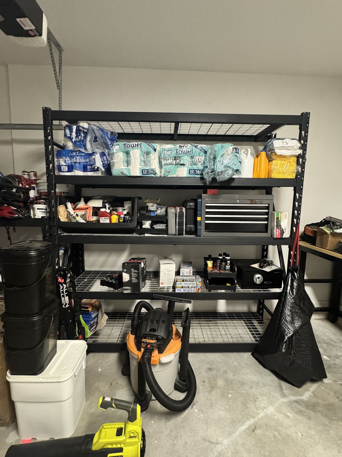 Garage Shelves Husky 5 Tier 3 Tier Industrial