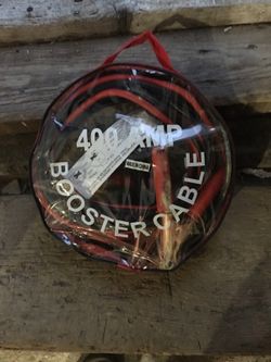 Booster cables