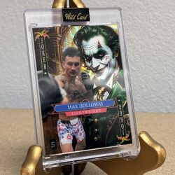 Max Halloway 1/1 Jokers Wild Card