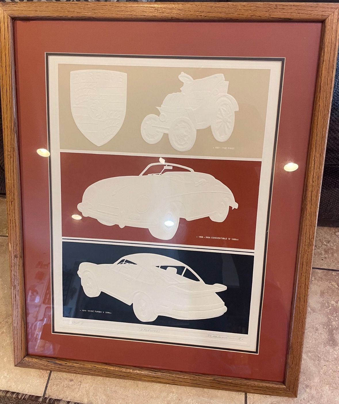 Porsche Framed Picture